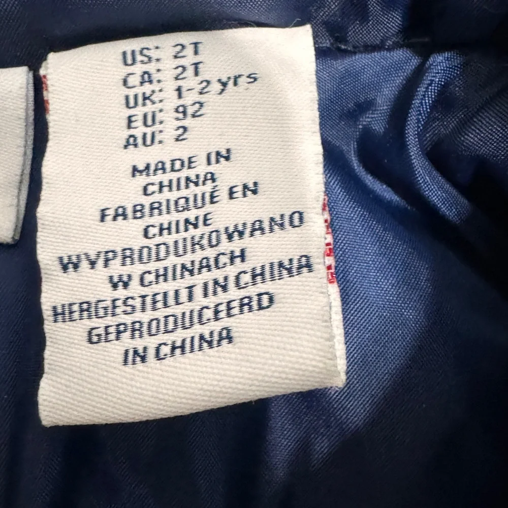 Tommy Bahama size 2T blue vest